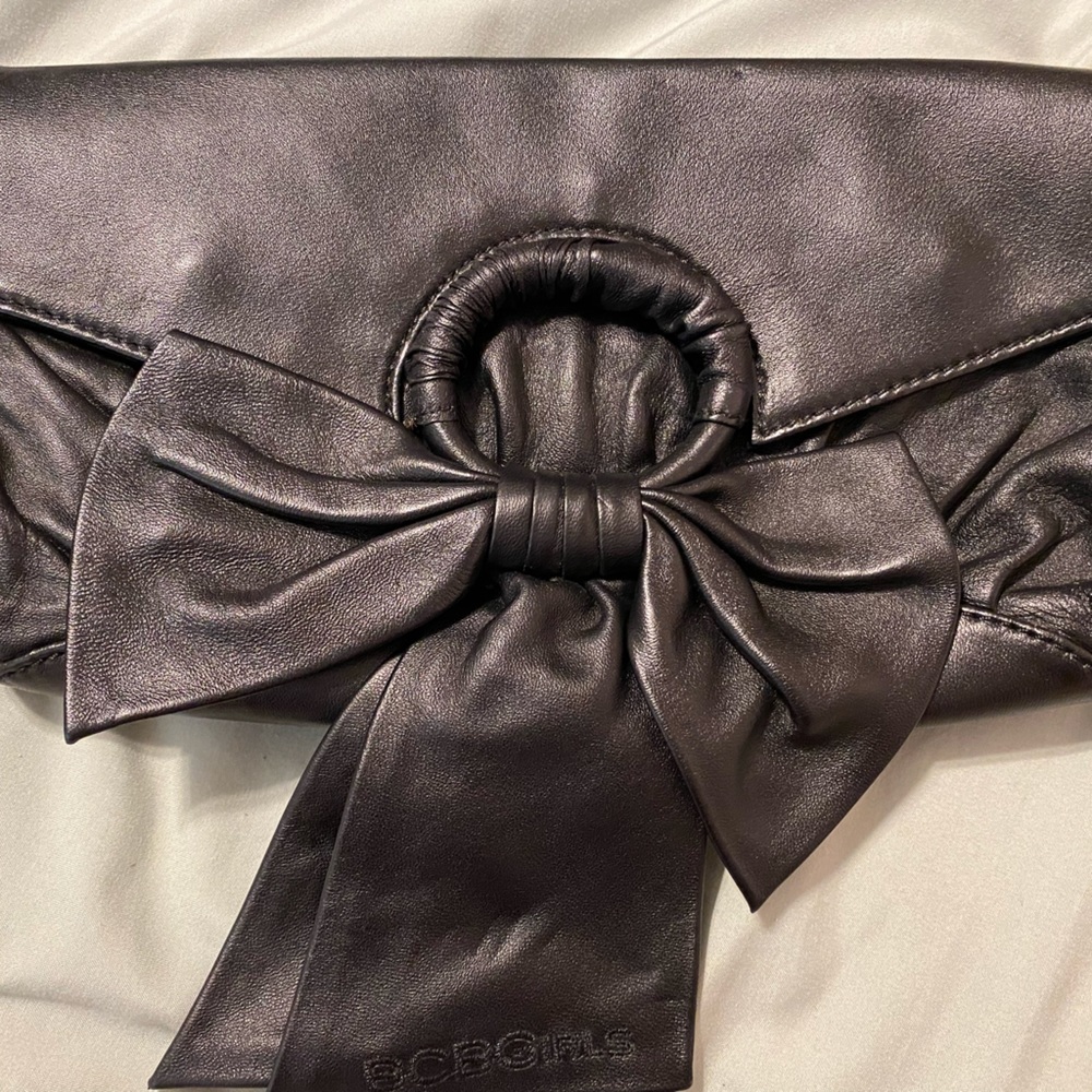 BCBG Girls Bow Clutch